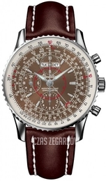 Breitling Montbrillant Datora Brązowy/Skóra Ø43 mm A2133012-Q509-437X-A20BA.1