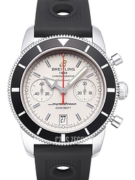 Breitling Superocean Heritage Chrono 44 Srebrny/Guma Ø44 mm A2337024.G753.200S.A20D.2