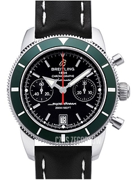 Breitling Superocean Heritage Chrono 44 Czarny/Skóra Ø44 mm A2337036-BB81-435X-A20BA.1