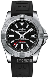 Breitling Avenger Ii Gmt Czarny/Guma Ø43 mm A32390111B1S1