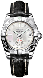 Breitling Galactic 36 Automatic Srebrny/Skóra Ø36 mm A3733012-A717-213X-A16BA.1