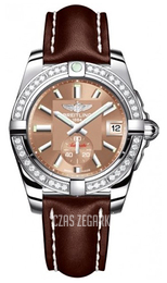 Breitling Galactic 36 Brązowy/Skóra Ø36 mm A3733053.Q582.416X.A16BA.1