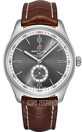 Breitling Premier Automatic Szary/Skóra Ø40 mm A37340351B1P1