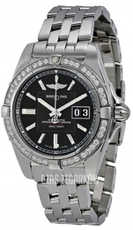 Breitling Galactic 41 Czarny/Stal Ø41 mm A49350LA-BA07-366A