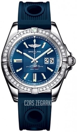 Breitling Galactic 41 Niebieski/Guma Ø41 mm A49350LA-C806-203S-A18D.2