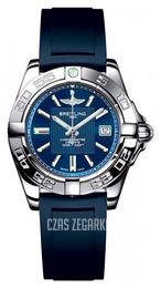 Breitling Galactic 32 Niebieski/Guma Ø31.8 mm A71356L2.C811.141S.A14S.1