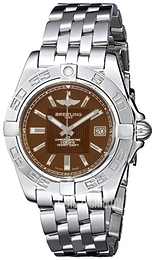 Breitling Galactic 32 Brązowy/Stal Ø31.8 mm A71356L2.Q579.367A