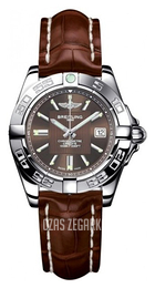 Breitling Galactic 32 Brązowy/Skóra Ø31.8 mm A71356L2.Q579.778P.A14BA.1