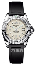 Breitling Galactic 32 Beżowy/Guma Ø31.8 mm A71356LA.G702.133S.A14S.1