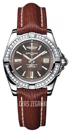 Breitling Galactic 32 Brązowy/Skóra Ø31.8 mm A71356LA.Q579.211X.A14BA.1