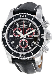 Breitling Superocean Chronograph M2000 Czarny/Skóra Ø46 mm A73310A8-BB72-441X-A20BA.1