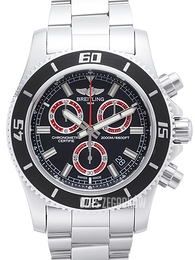 Breitling Superocean Chronograph M2000 Czarny/Stal Ø46 mm A73310A8.BB72.160A