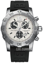 Breitling Colt Chronograph II Srebrny/Guma Ø44 mm A7338710-G742-152S-A20SS.1