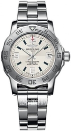 Breitling Colt 33 Srebrny/Stal Ø33 mm A7738711-G762-158A