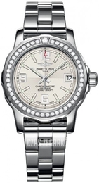 Breitling Colt 33 Srebrny/Stal Ø33 mm A7738753-G763-158A