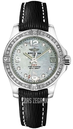 Breitling Colt Lady Biały/Skóra Ø33 mm A7738853-A769-208X-A14BA.1