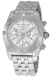 Breitling Chronomat 44 Srebrny/Stal Ø44 mm AB011011-G684-375A