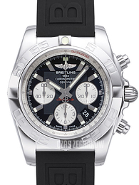 Breitling Chronomat 44 Czarny/Guma Ø44 mm AB011012-B967-152S-A20S.1