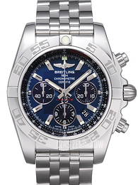 Breitling Chronomat 44 Niebieski/Stal Ø44 mm AB011012-C789-375A