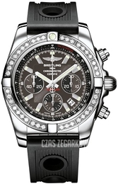 Breitling Chronomat 44 Czarny/Guma Ø44 mm AB011053-M524-200S-A20D.2