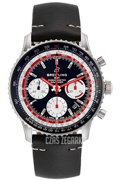 Breitling Navitimer 1 B01 Chronograph 43 Czarny/Skóra Ø43 mm AB01211B1B1X1