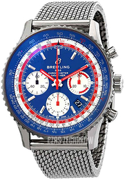 Breitling Navitimer 1 B01 Chronograph 43 Niebieski/Stal Ø43 mm AB01212B1C1A1