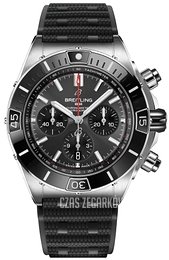 Breitling Super Chronomat B01 44 Czarny/Guma Ø44 mm AB0136251B2S1