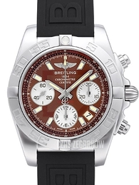 Breitling Chronomat 41 Brązowy/Guma Ø41 mm AB014012-Q583-150S-A18S.1