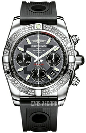 Breitling Chronomat 41 Szary/Guma Ø41 mm AB0140AA-F554-202S-A18D.2
