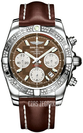 Breitling Chronomat 41 Brązowy/Skóra Ø41 mm AB0140AA-Q583-431X-A18BA.1