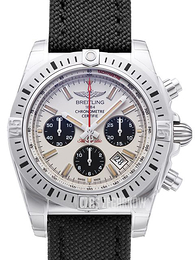 Breitling Breitling Chronomat 41 Airborne Srebrny/Tkanina Ø41 mm AB01442J-G787-102W-A18D.1