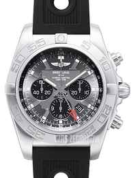 Breitling Chronomat GMT Szary/Guma Ø47 mm AB041012-F556-201S-A20D.2