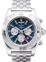 Breitling Chronomat GMT Niebieski/Stal Ø47 mm AB041012-C834-383A
