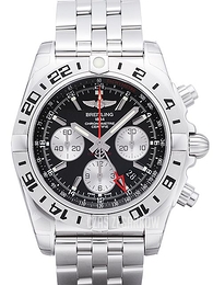 Breitling Chronomat GMT Czarny/Stal Ø47 mm AB0413B9-BD17-383A