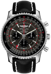 Breitling Navitimer Gmt Szary/Skóra Ø48 mm AB04413A-F573-441X-A20BA.1