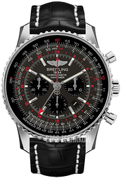 Breitling Navitimer Gmt Szary/Skóra Ø48 mm AB04413A-F573-760P-A20BA.1