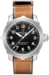 Breitling Navitimer 08 Czarny/Skóra Ø46 mm AB2040101B1X1