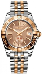 Breitling Galactic 36 Brązowy/Stal w kolorze różowego złota Ø36 mm C3733012.Q584.376C