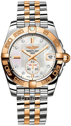 Breitling Galactic 36 Automatic Biały/18 karatowe różowe złoto Ø36 mm C37330121A2C1