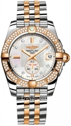Breitling Galactic 36 Biały/Stal w kolorze różowego złota Ø36 mm C3733053.A725.376C