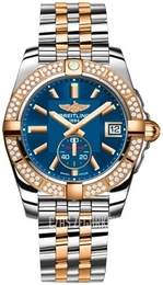 Breitling Galactic 36 Niebieski/Stal w kolorze różowego złota Ø36 mm C3733053.C831.376C