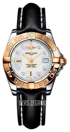 Breitling Galactic 32 Biały/Skóra Ø31.8 mm C71356L2.A712.408X.A14BA.1