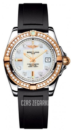 Breitling Galactic 32 Biały/Guma Ø31.8 mm C71356LA.A712.133S.A14S.1