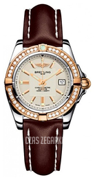 Breitling Galactic 32 Beżowy/Skóra Ø31.8 mm C71356LA.G704.410X.A14BA.1