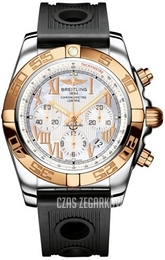 Breitling Chronomat 44 Biały/Guma Ø44 mm CB011012-A693-200S-A20D.2
