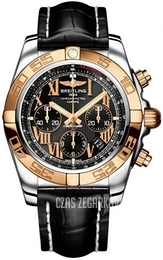 Breitling Chronomat 44 Czarny/Skóra Ø44 mm CB011012-B957-743P-A20BA.1