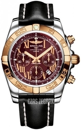Breitling Chronomat 44 Czerwony/Skóra Ø44 mm CB011012-K523-437X-A20BA.1