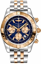 Breitling Chronomat 44 Niebieski/18 karatowe różowe złoto Ø44 mm CB0110121C1C1