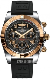 Breitling Chronomat 41 Czarny/Guma Ø41 mm CB014012-BC08-150S-A18S.1
