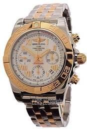 Breitling Chronomat 41 Srebrny/Stal Ø41 mm CB014012-G759-378C